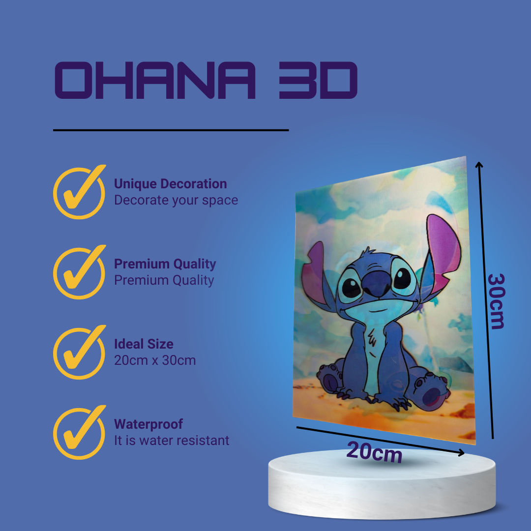 Pintura 3D de Ohana